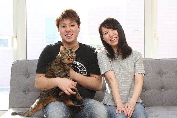 写真:家賃と変わらない価格で、
猫も心地よい家づくりを実現